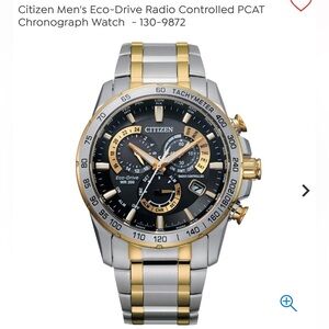 Citizen Men’s Eco-Drive Radio Controlled PCAT Chronograph Watch